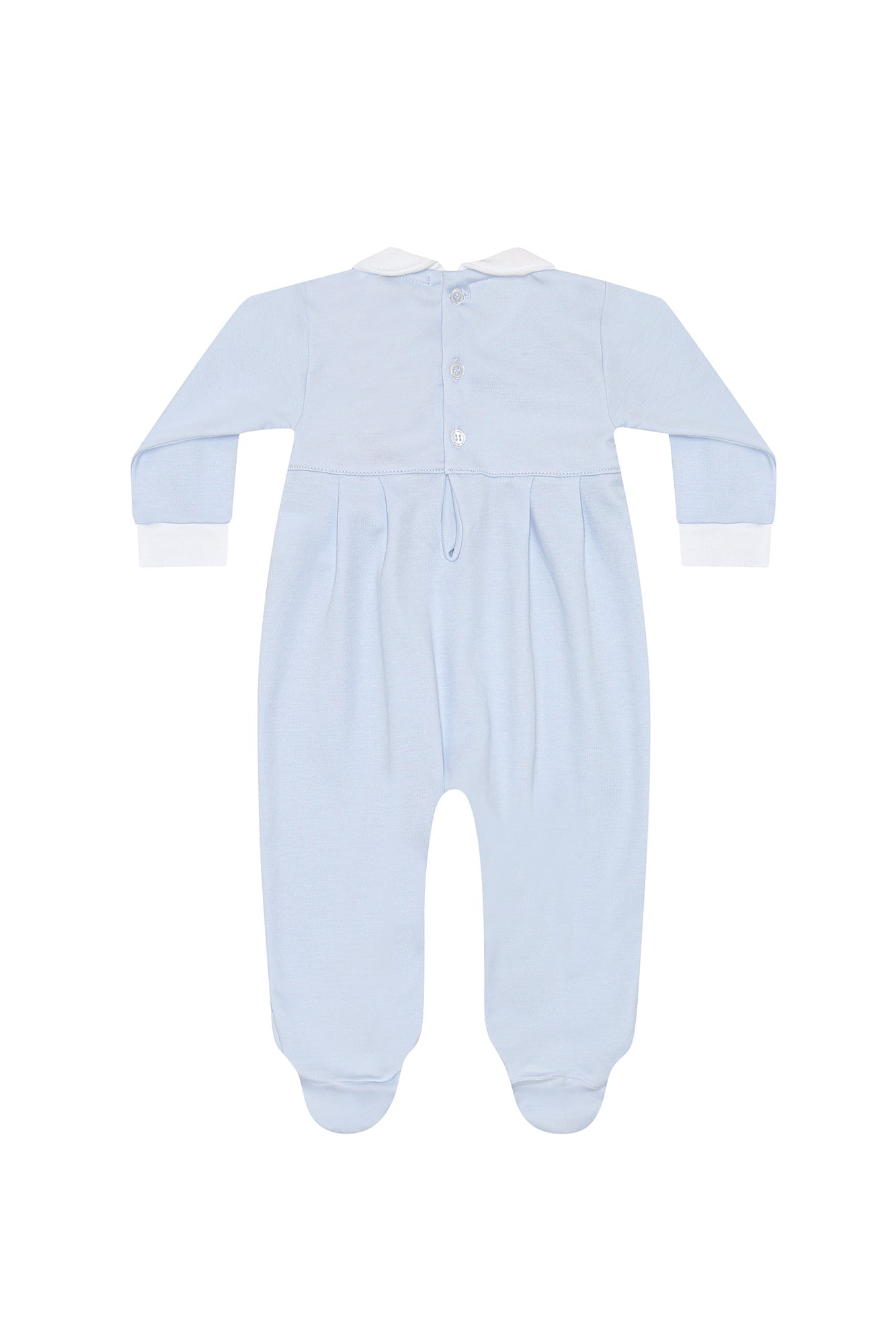 Signature Smocked Boys Footie