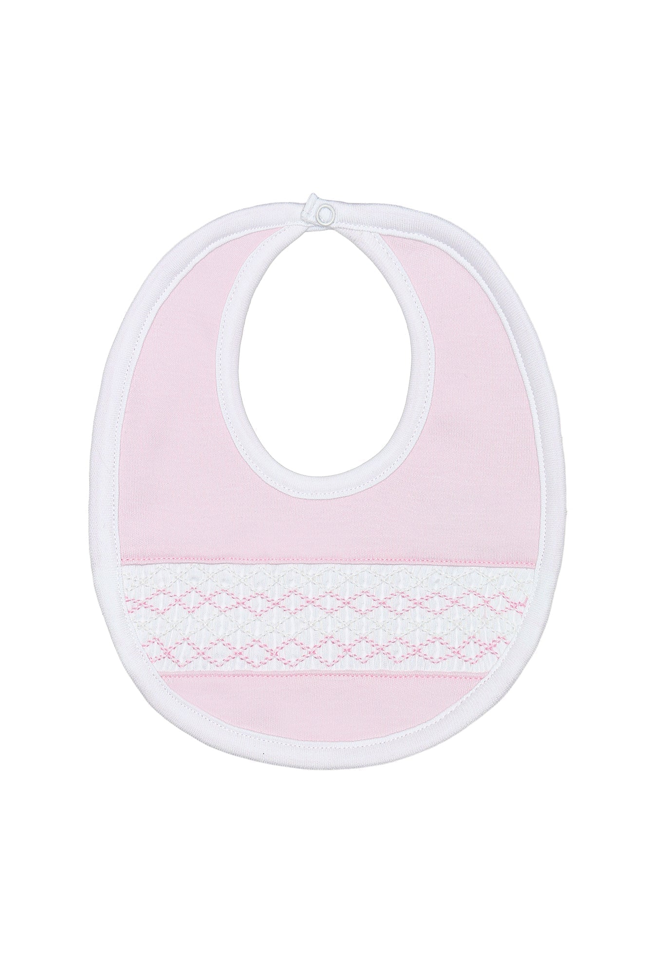 Signature Smocked Girls Bib