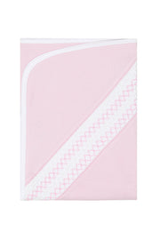 Signature Smocked Girls Receiving Blanket