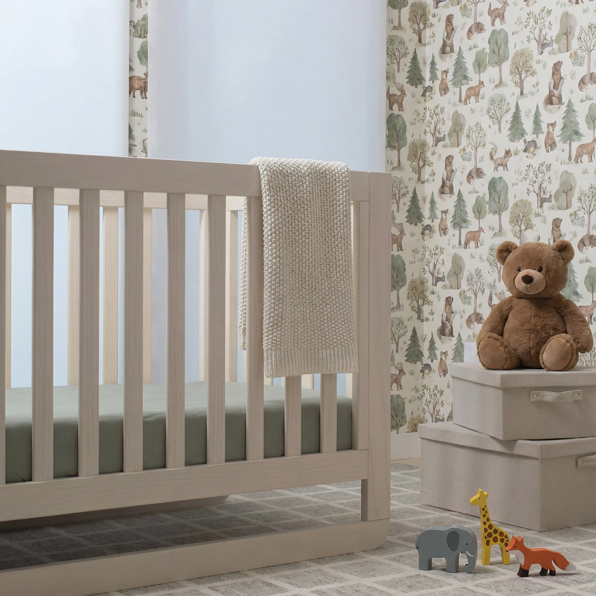 Cleanbamboo® Signature Sateen Crib & Toddler Fitted Sheet