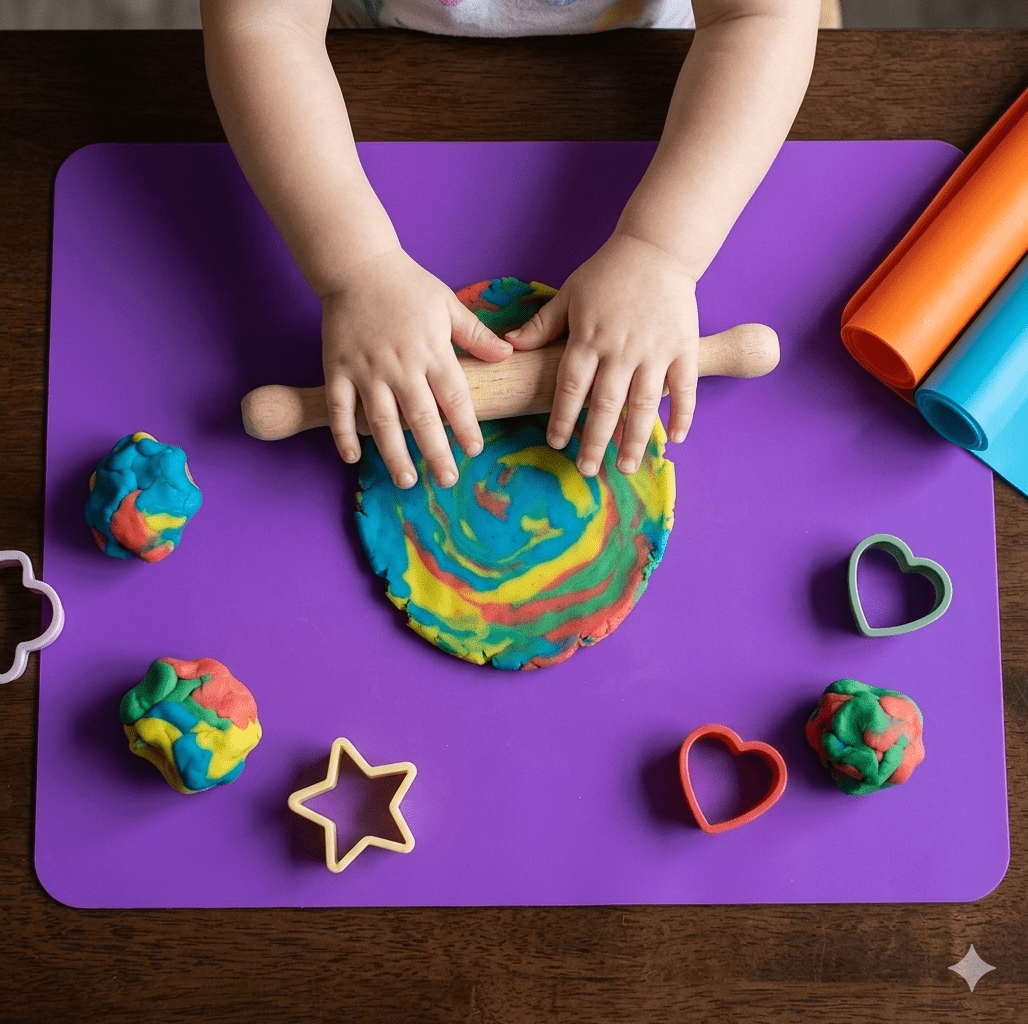 Silicone Play Dough Mat