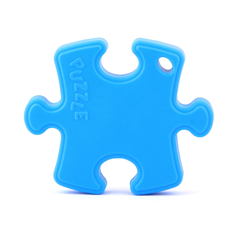 Puzzle Piece Silicone Teether