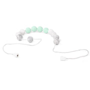 Silicone Ripple Bead Teething Necklace