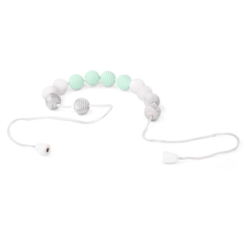 Silicone Ripple Bead Teething Necklace