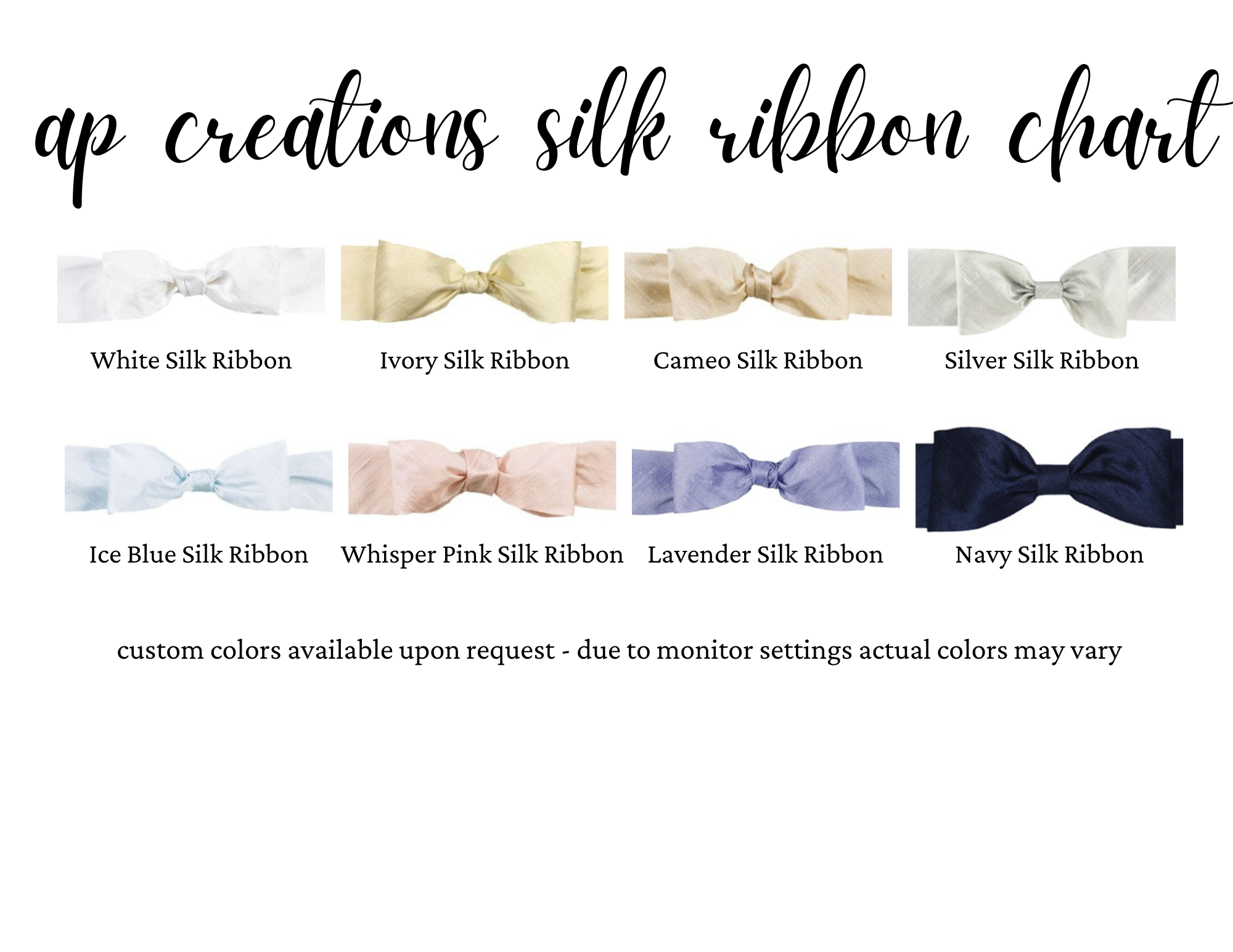 Baby Memory Book - White Silk (w/ Silk Bow)