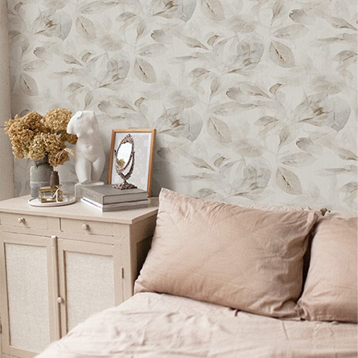 Silver Ficus Wallpaper