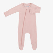 Silver Pink Footie