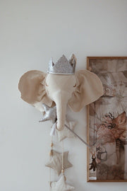 silver Sequins Crown And Wand Magic Set