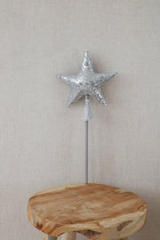 silver Sequins Magic Wand