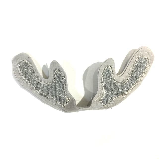 Wildthings Silver Gray Sparkly Moose Antlers Ears