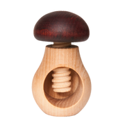 Wooden Nutcracker Mushroom With Screw Toy