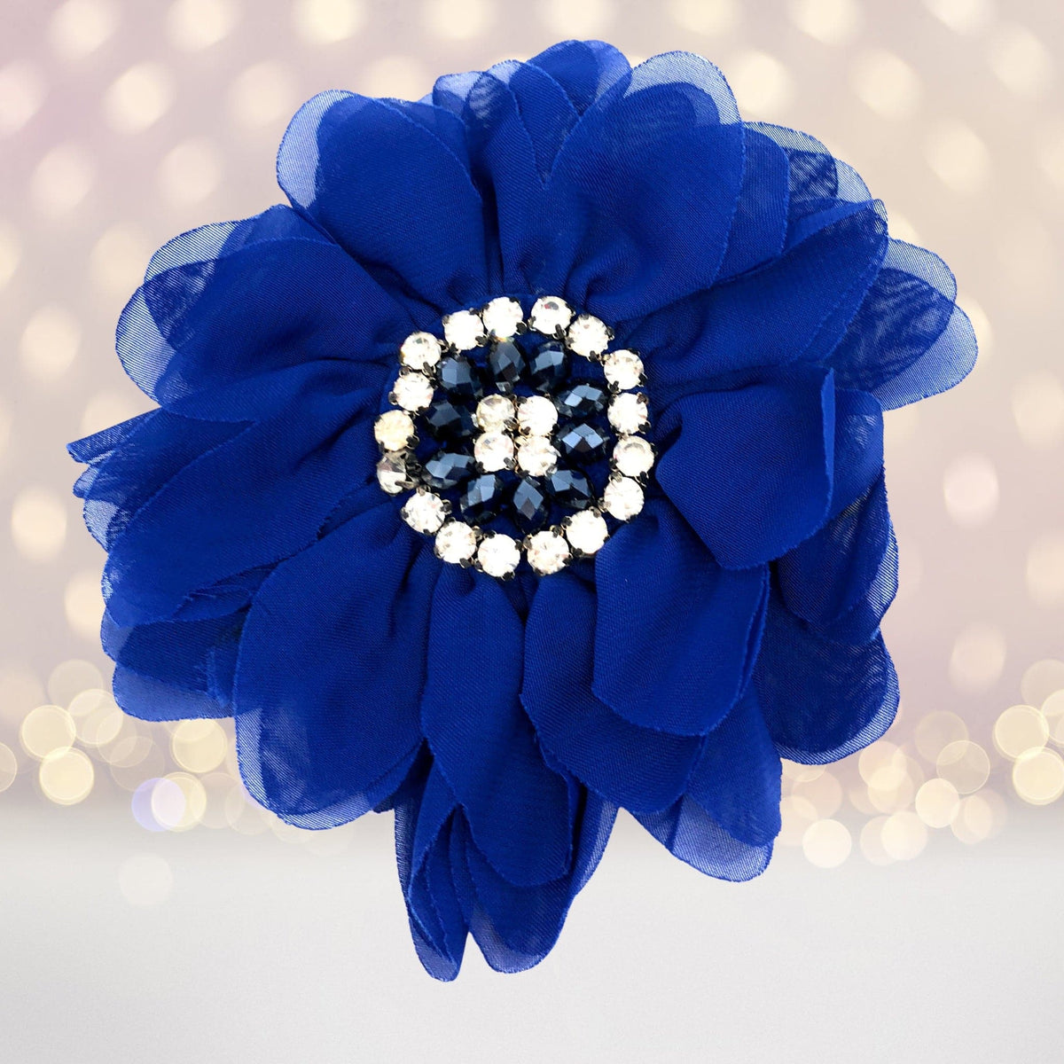Simply Elegant Hair Flower And Brooch