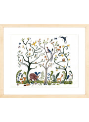 Art Print - Alsatian Forest Framed