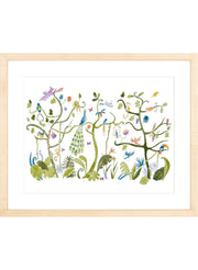 Art Print - Tropical Chinoiserie - Framed