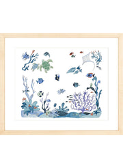 Art Print - Under The Sea - Framed
