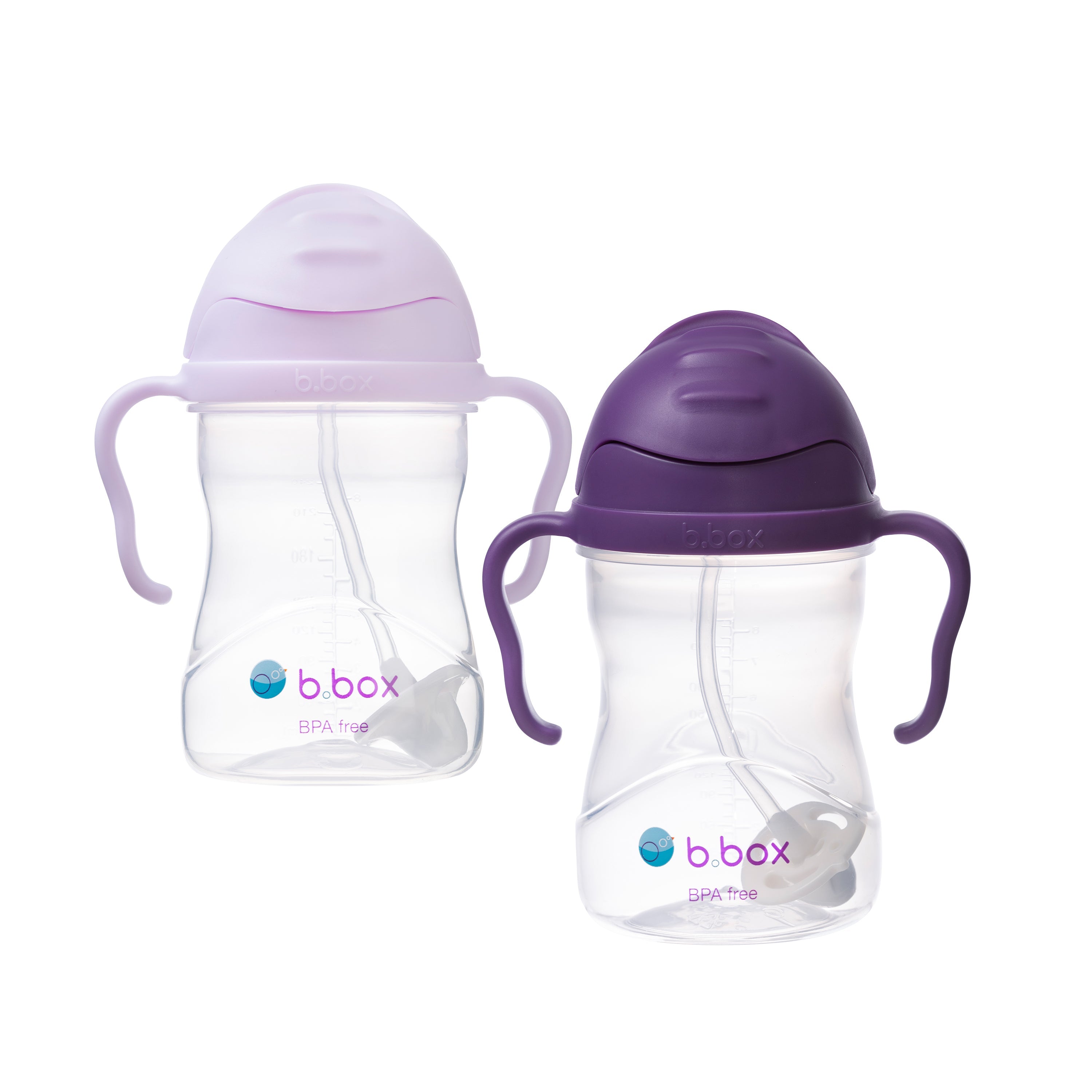 2 Pack Sippy Cup - Grape + Boysenberry