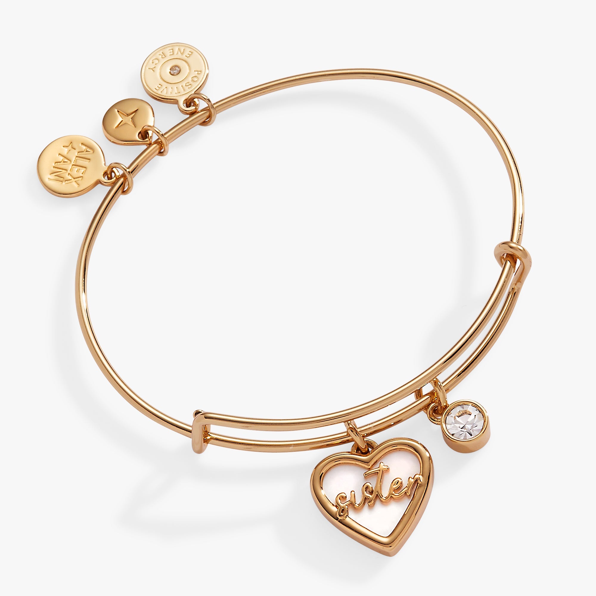 Sister Mother Of Pearl Bangle