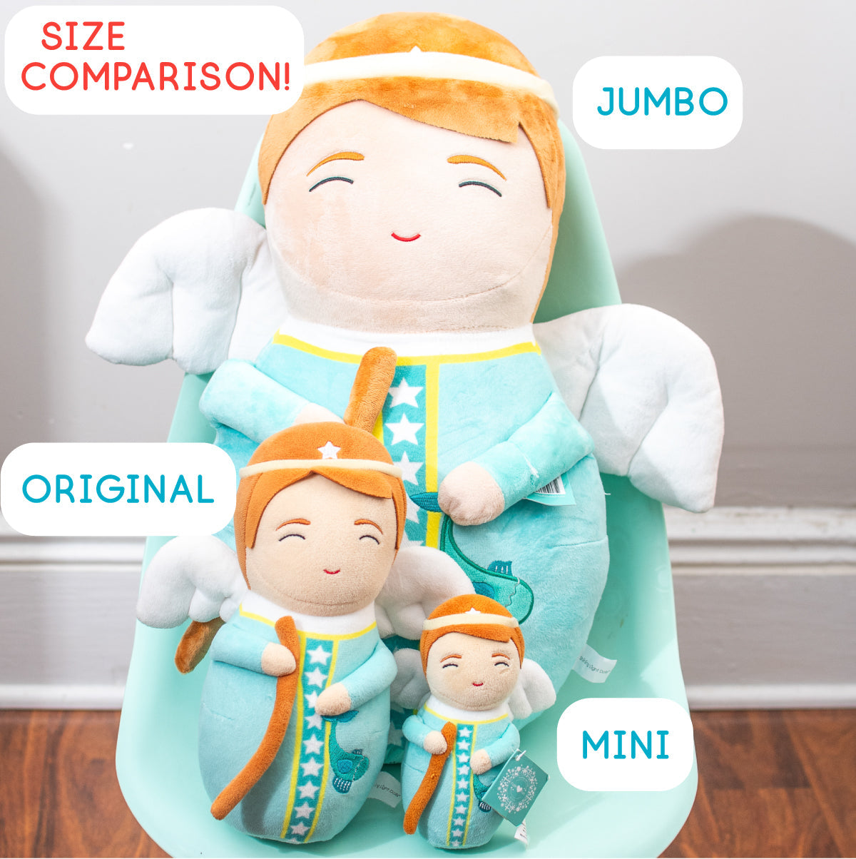 Jumbo St. Gabriel The Archangel Plush Doll