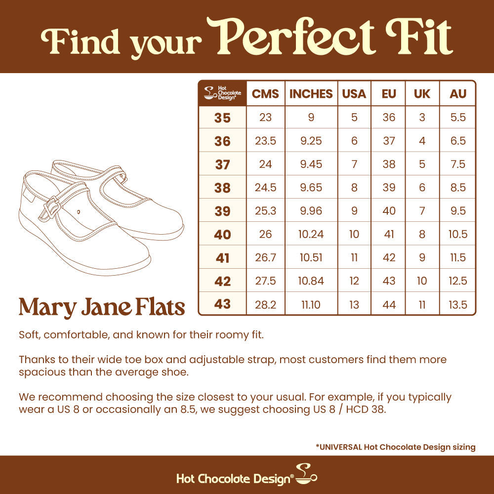 Chocolaticas® Hang In There Women's Mary Jane Flat