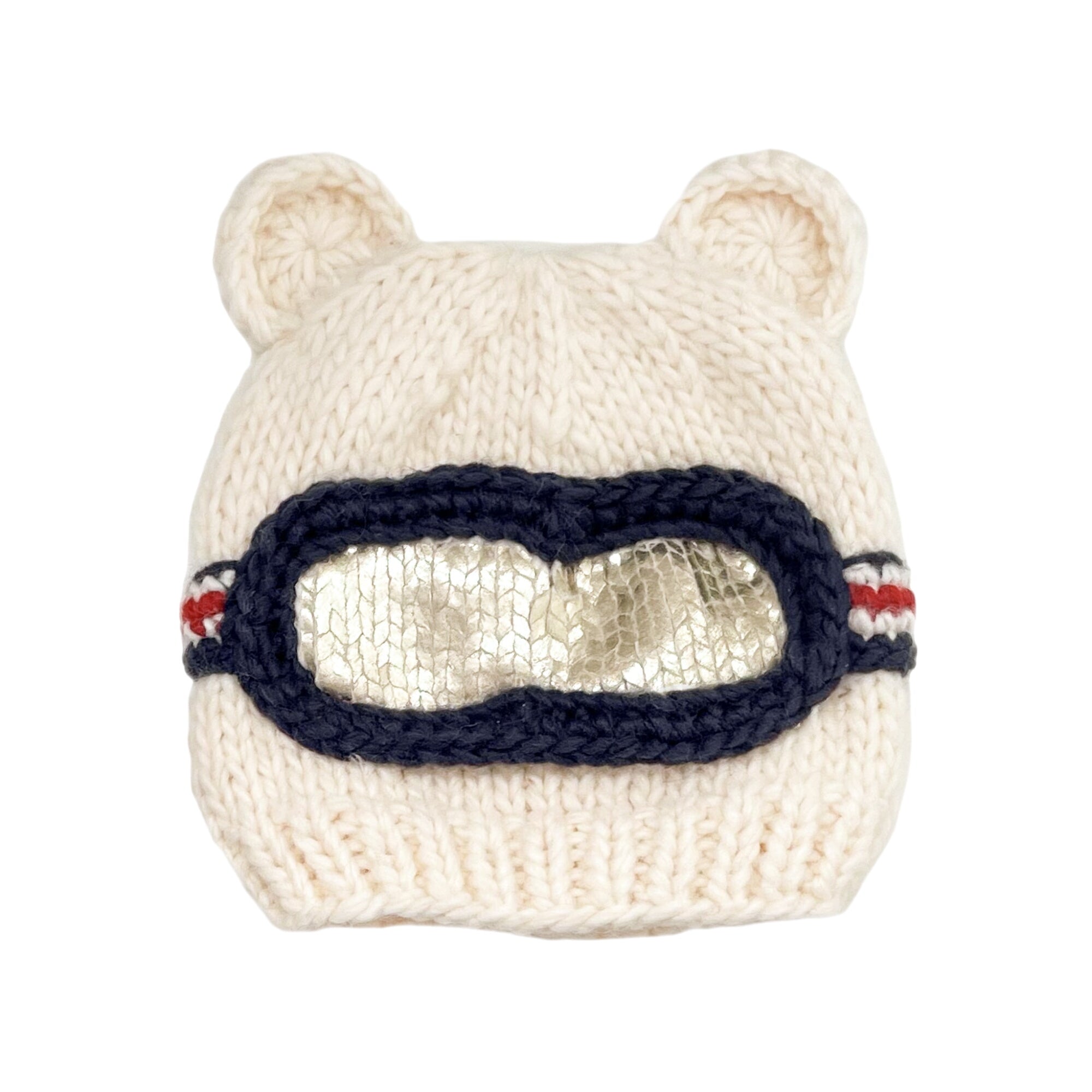 Ski Goggles Beanie, Bear