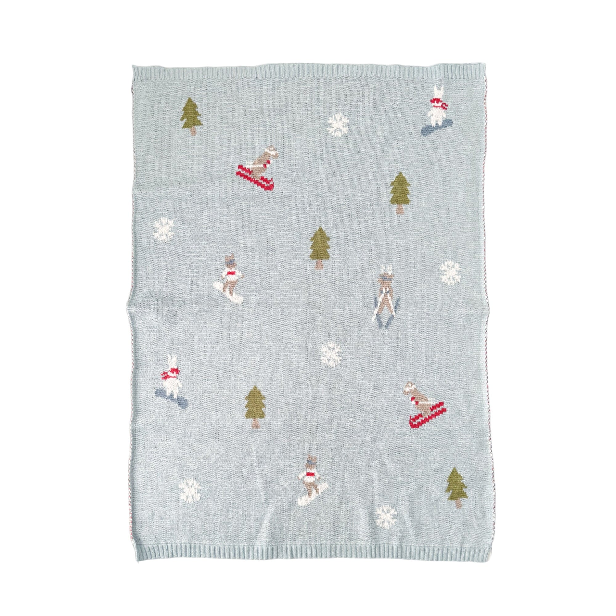 Organic Cotton Blanket Ski