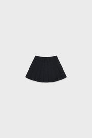 Organic Cotton Pleated Skirt