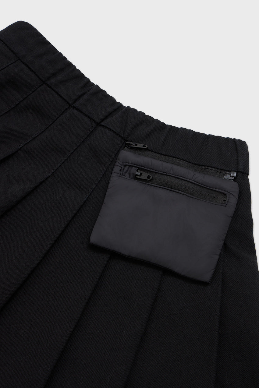 Organic Cotton Pleated Skirt