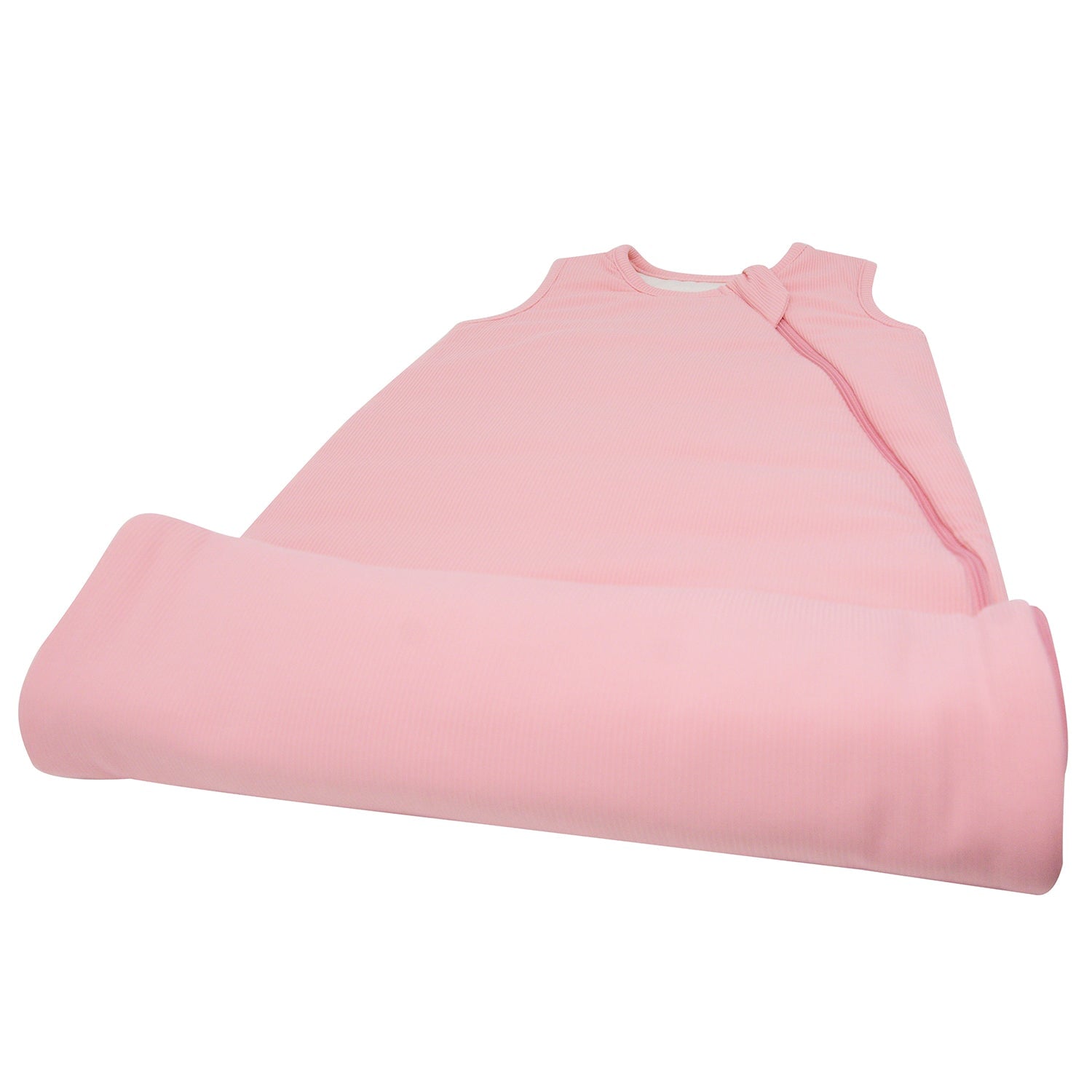 1.5 Tog Sleep Sack - Pink Icing Ribbed