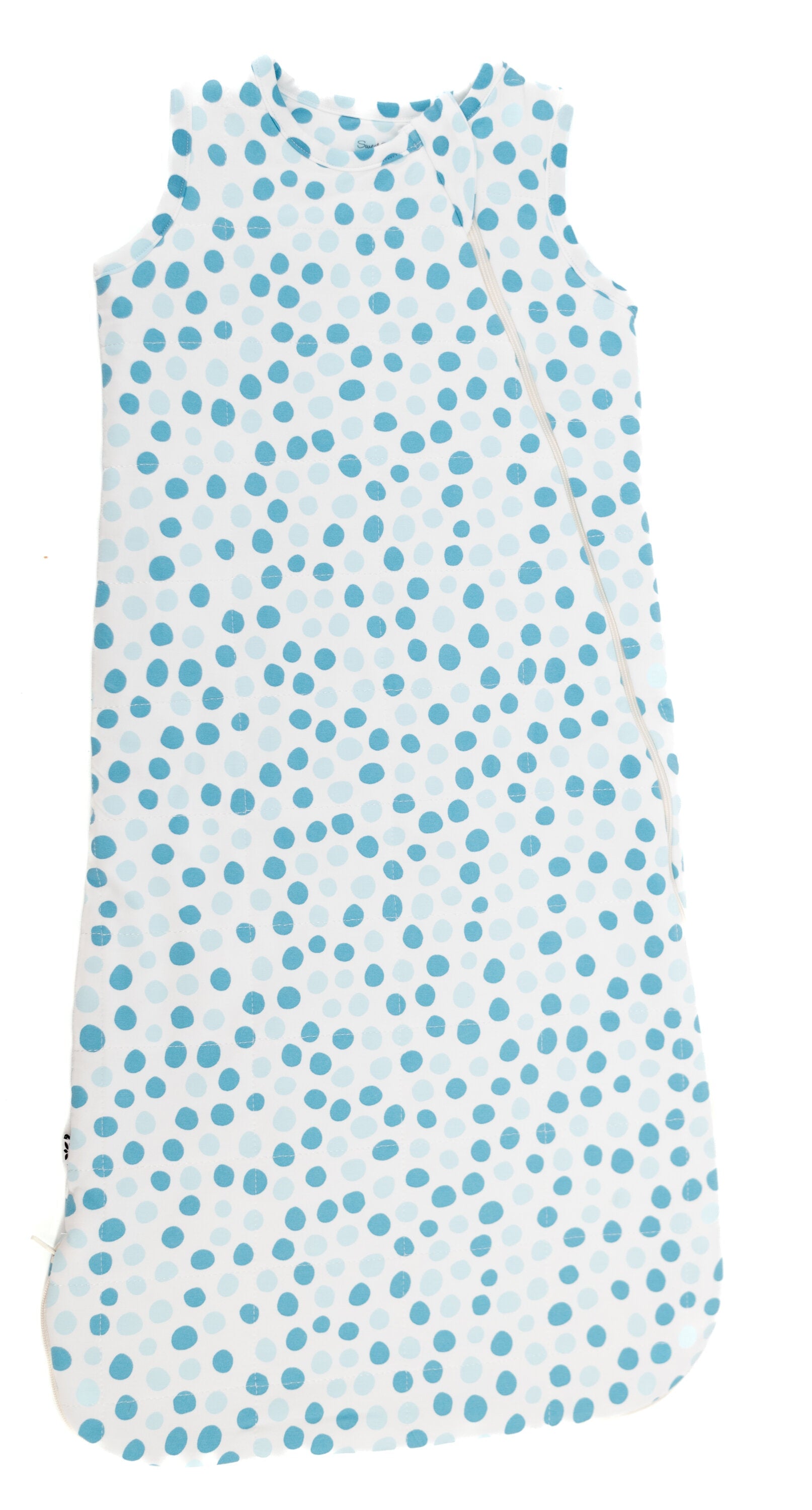 1.5 Tog Sleep Sack - Polka Dot Blue