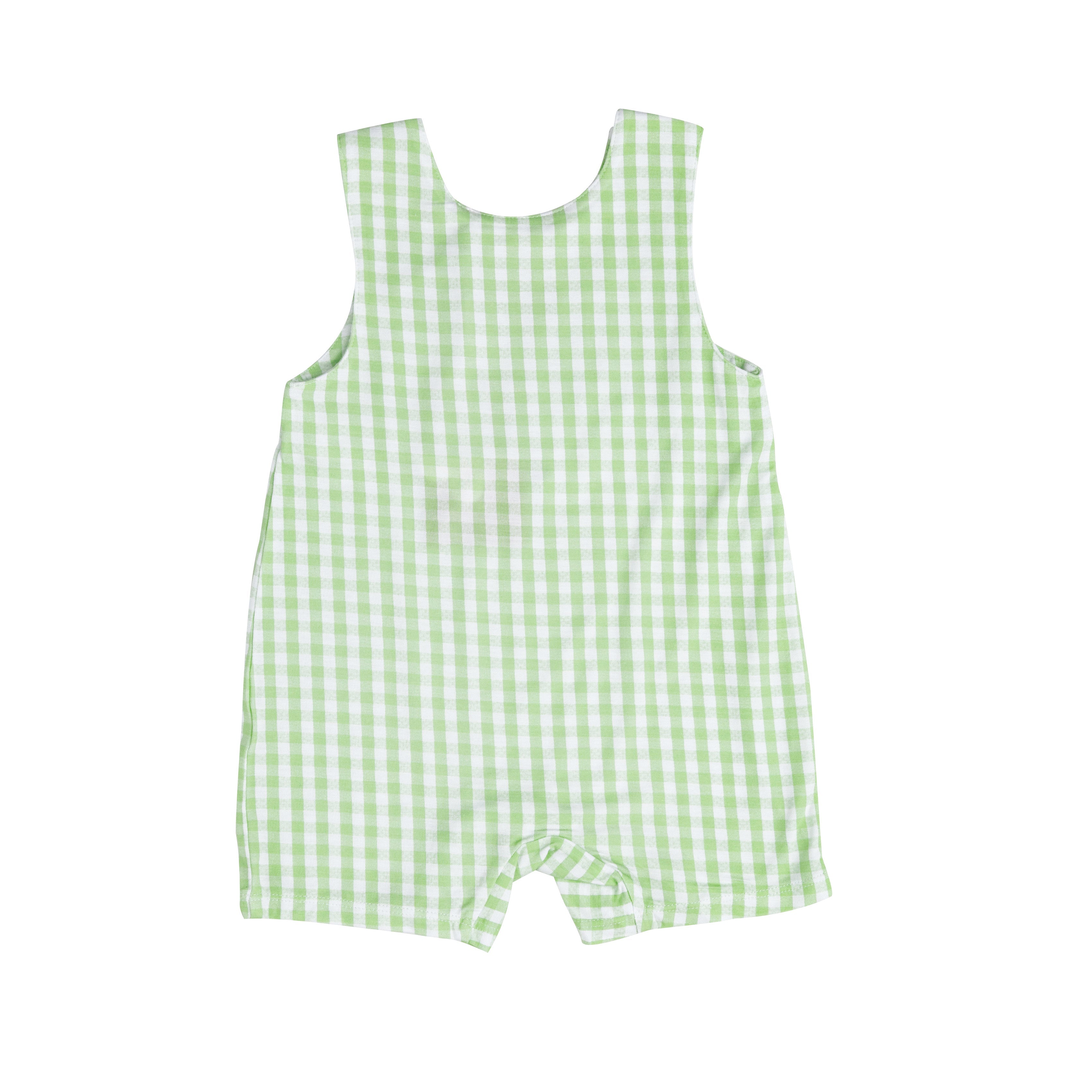 Sleeveless Jon Jon - Mini Gingham Green