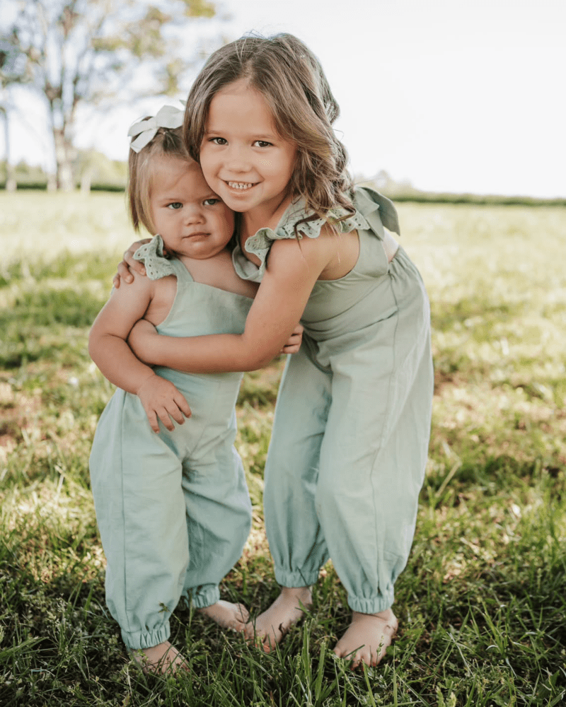 Sloane Bow-back Jumpsuit - Soft Eucalyptus