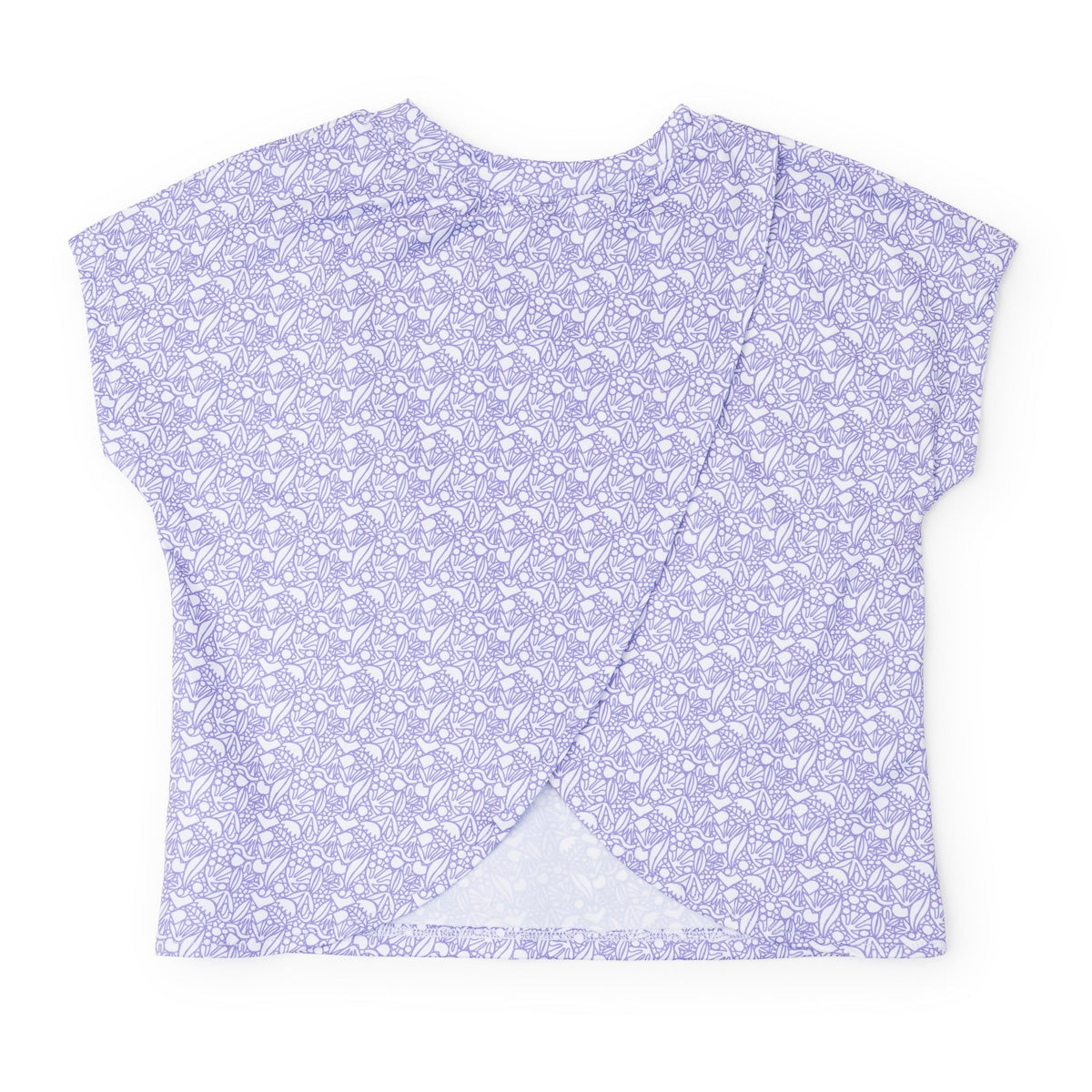 Sloane Girls' Short Sleeve Performance Top By Lh Sport - Petal Pop Purple
