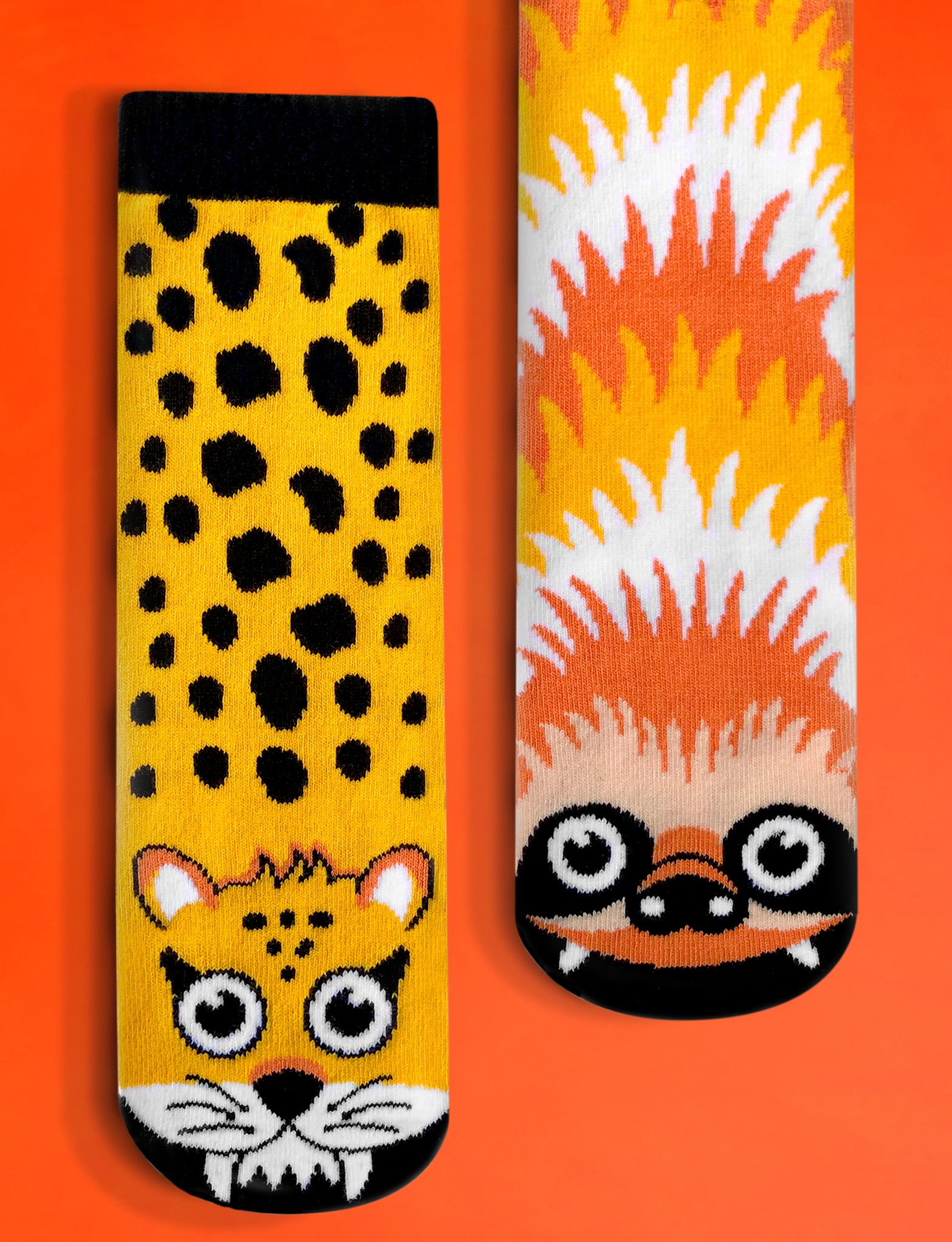 Sloth & Cheetah Socks