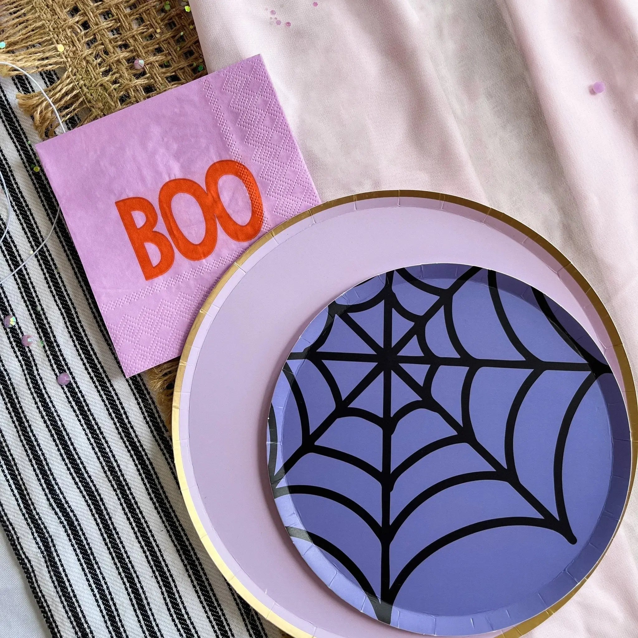 Small Spider Web Plate