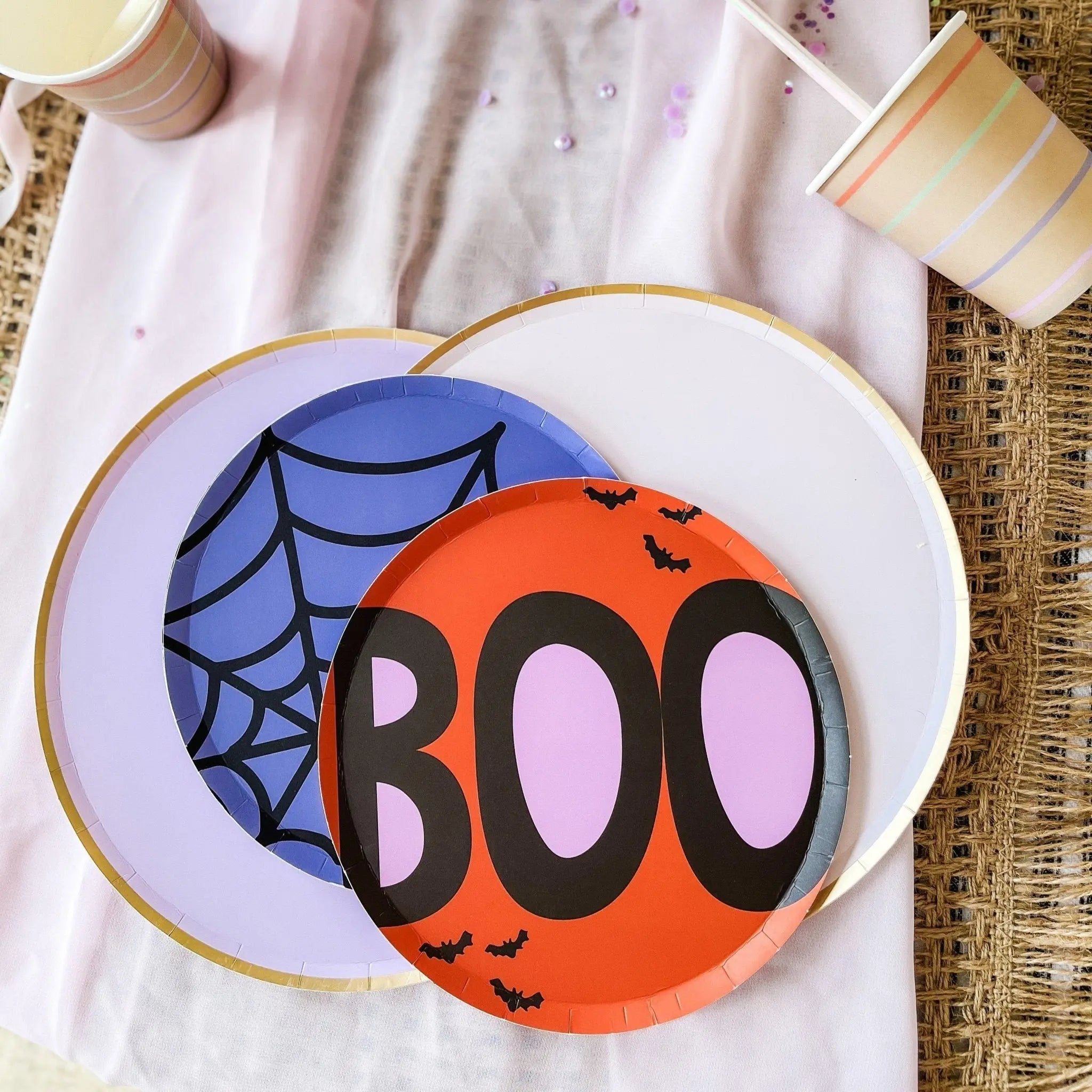 Small Boo Plate