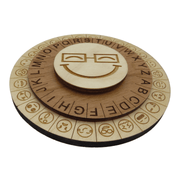 Smiley Face Cipher Wheel - Escape Room Prop And Decoder Disk