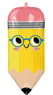 Smiley Pencil 31" Jumbo Balloon