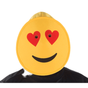 Smiling Hearts Emoji Mask - Kids