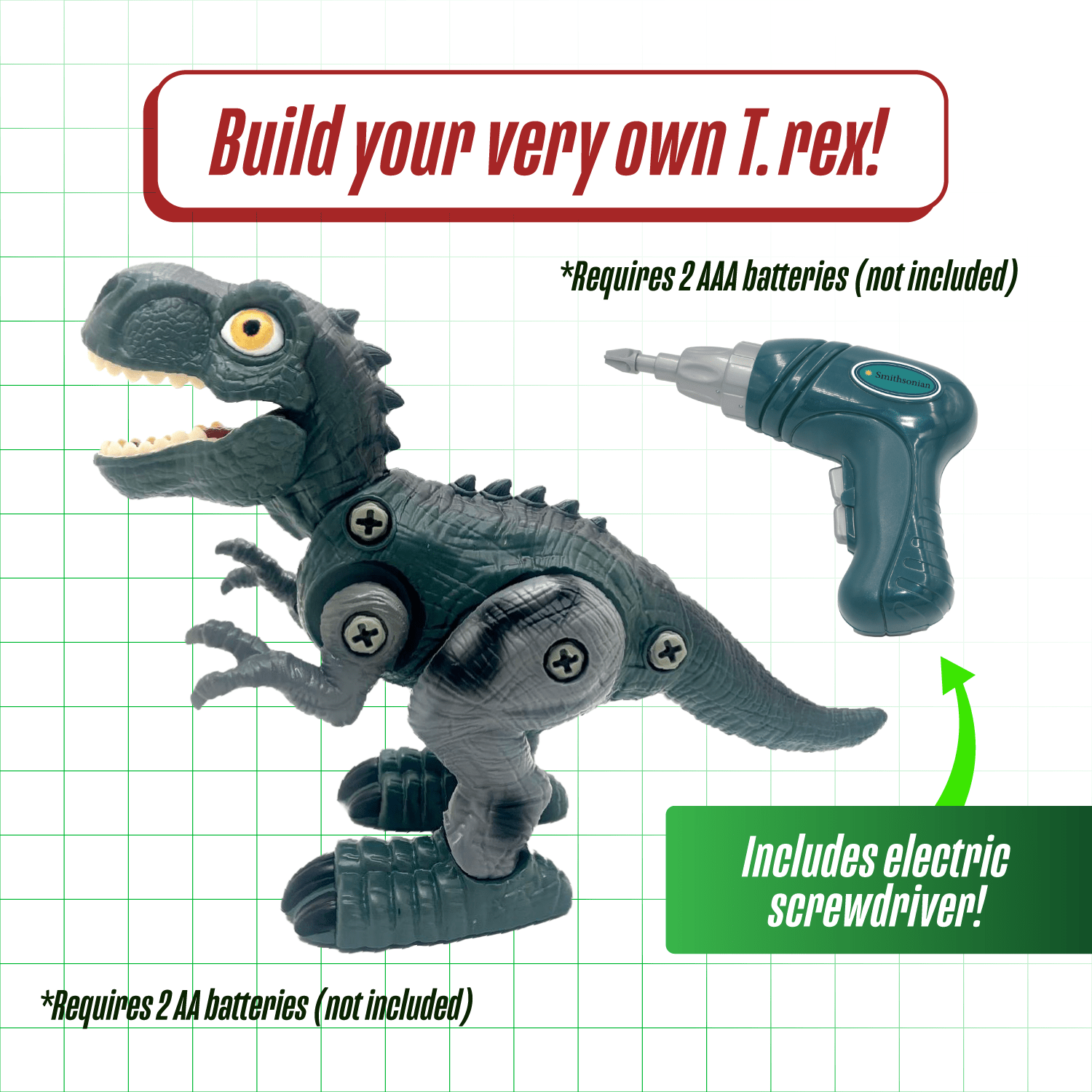 Smithsonian By Odyssey Toys - Diy T.rex