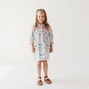 Smocked Pastel Parade Cord Dress