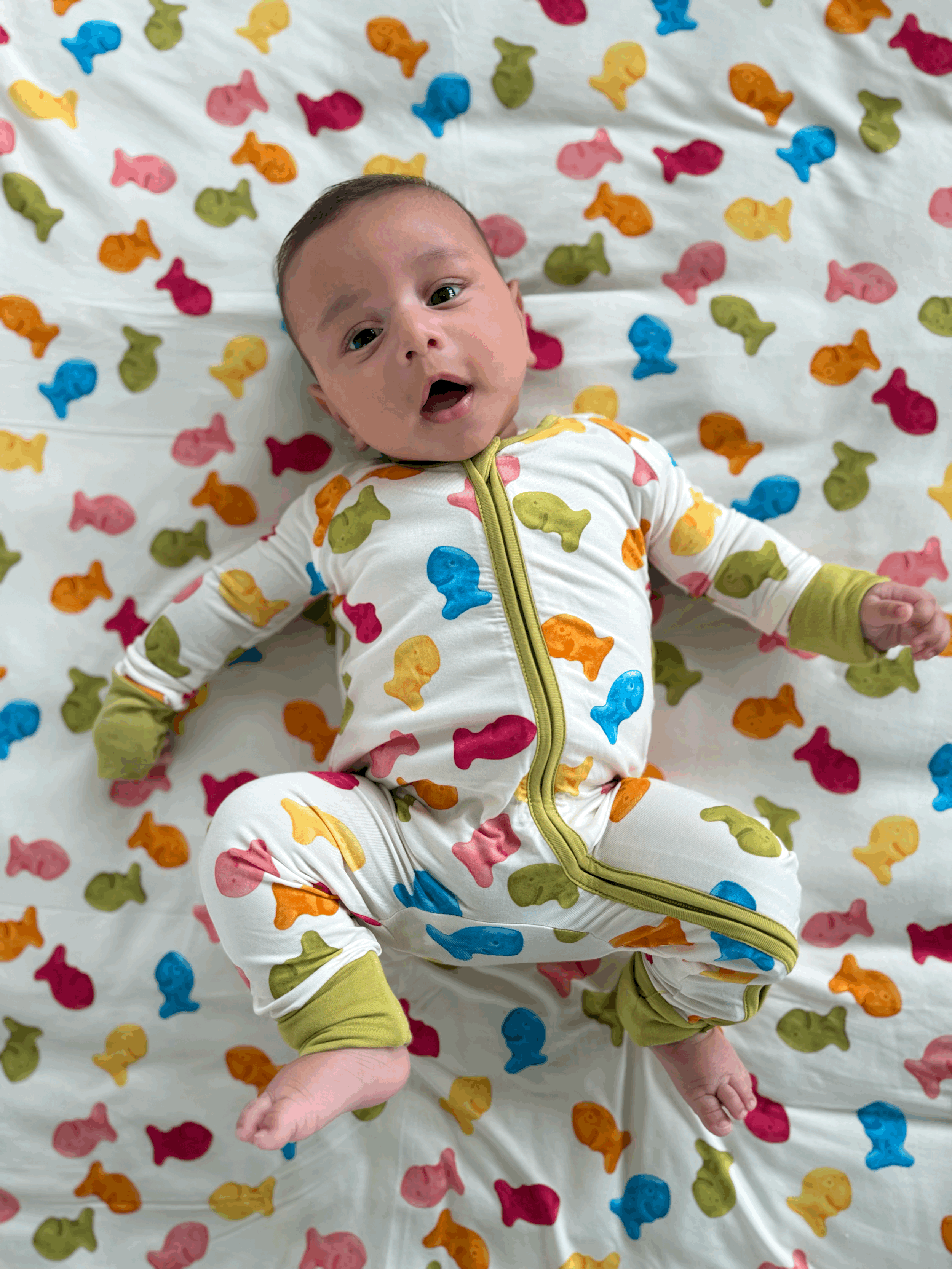 My First Snack Baby Onesie Outfit | Milestone Infant Clothing |