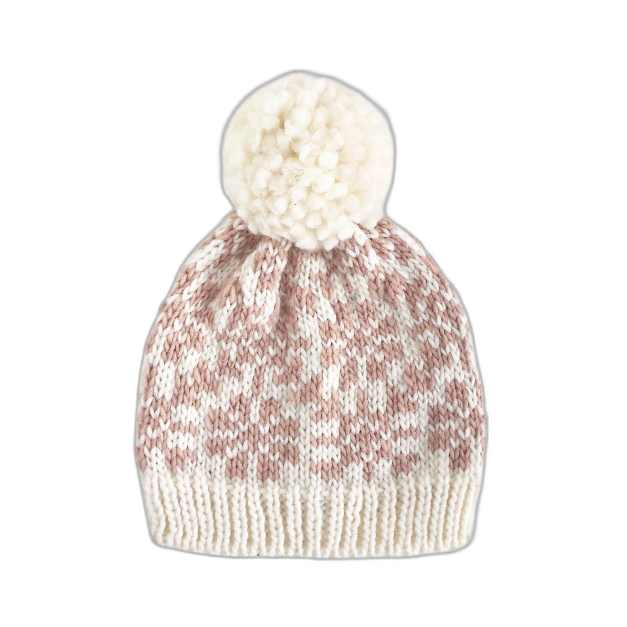 Snowfall Hat, Blush