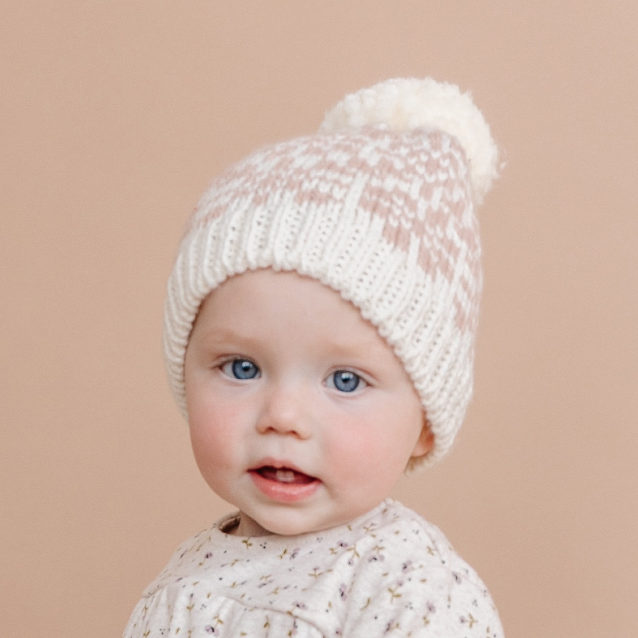 Snowfall Hat, Blush