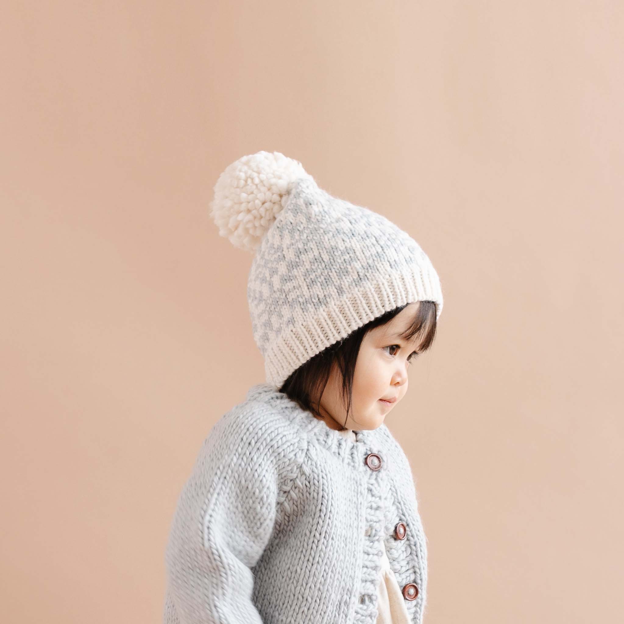 Snowfall Hat, Bowie Grey