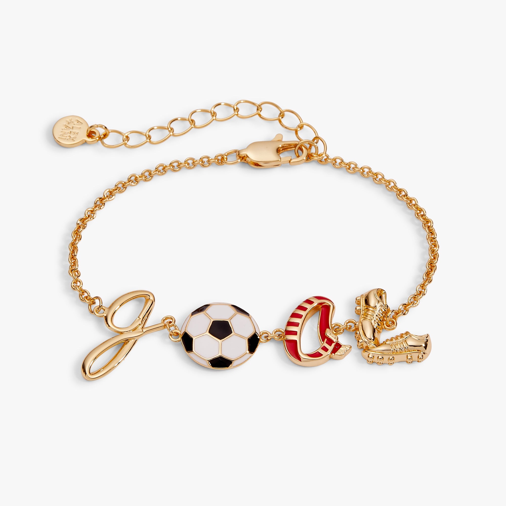 Soccer Goal Linear Bracelet