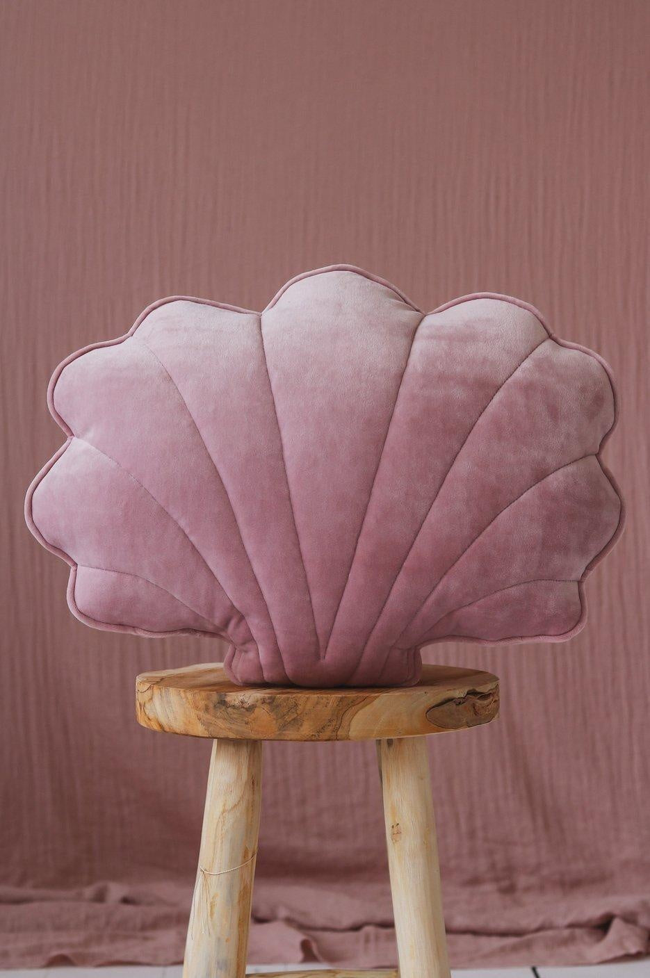 Soft Velvet Light Pink - Shell Pillow