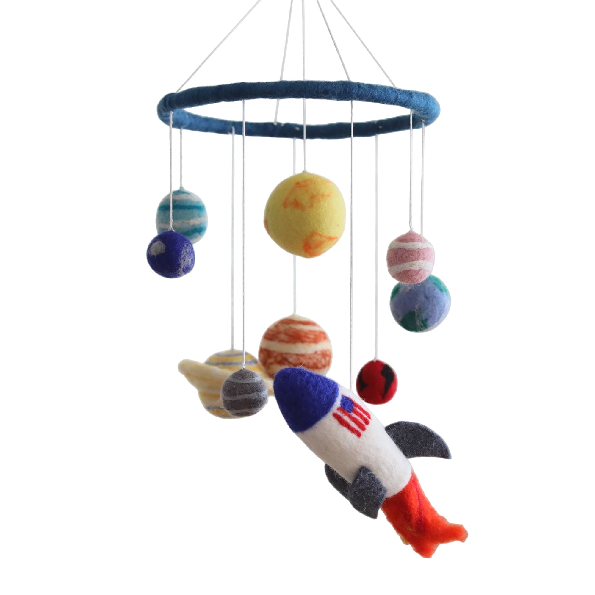 Felt Baby Mobile - Solar System