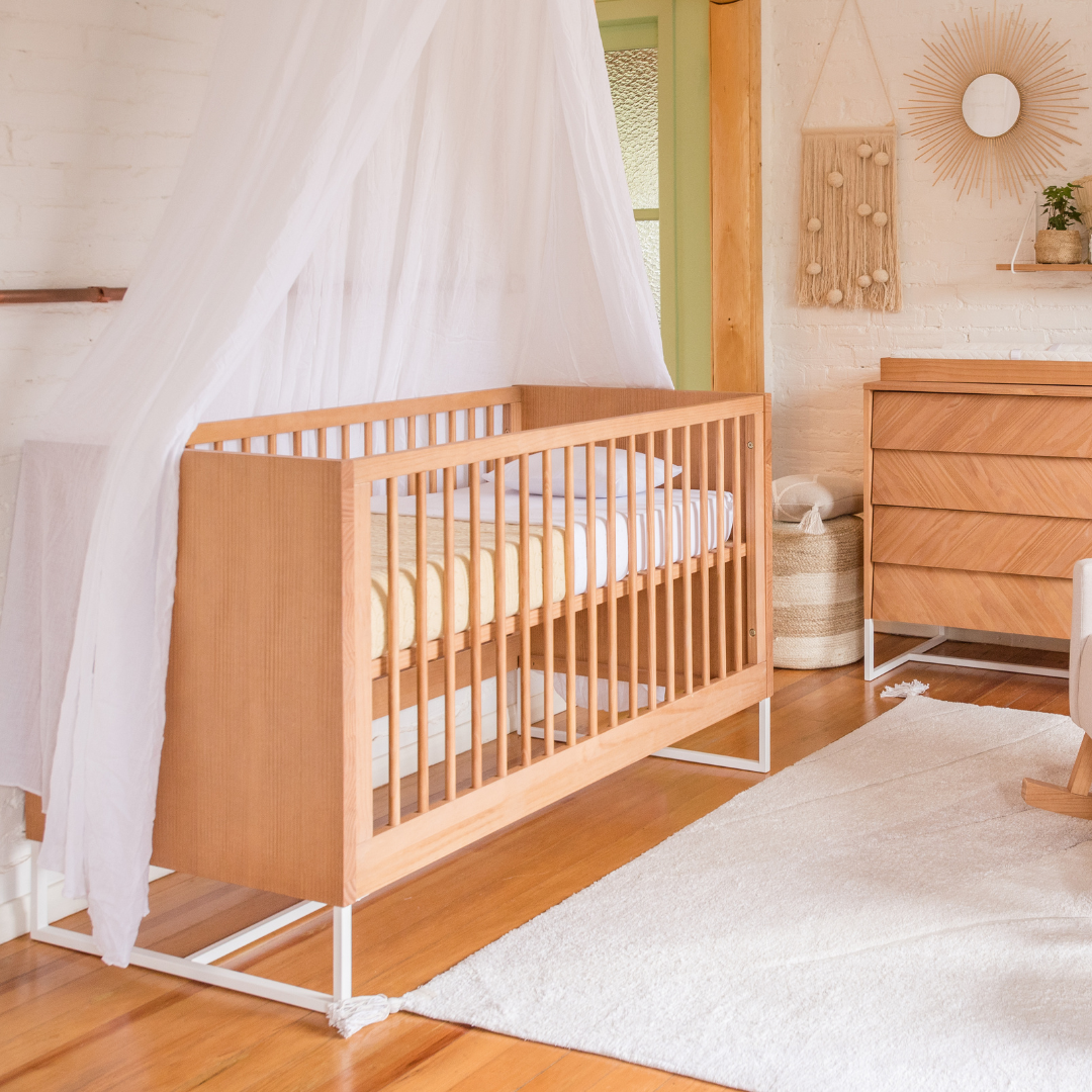 Boho Noah Convertible Crib In Hazelnut -