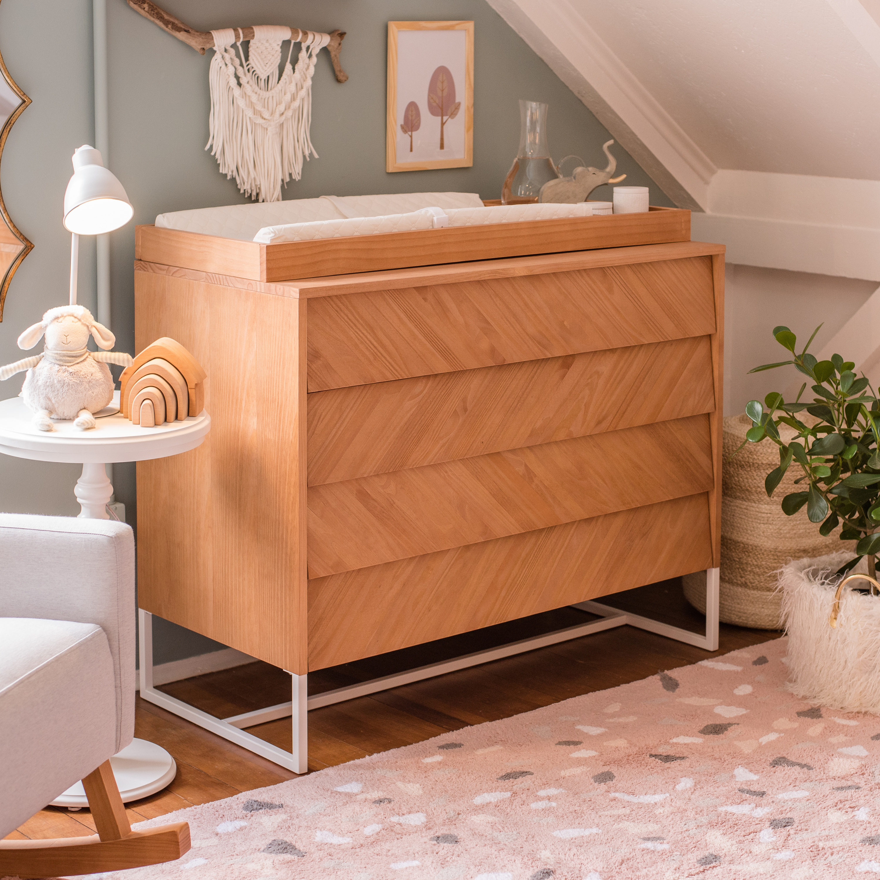 Boho Noah Dresser In Hazelnut -