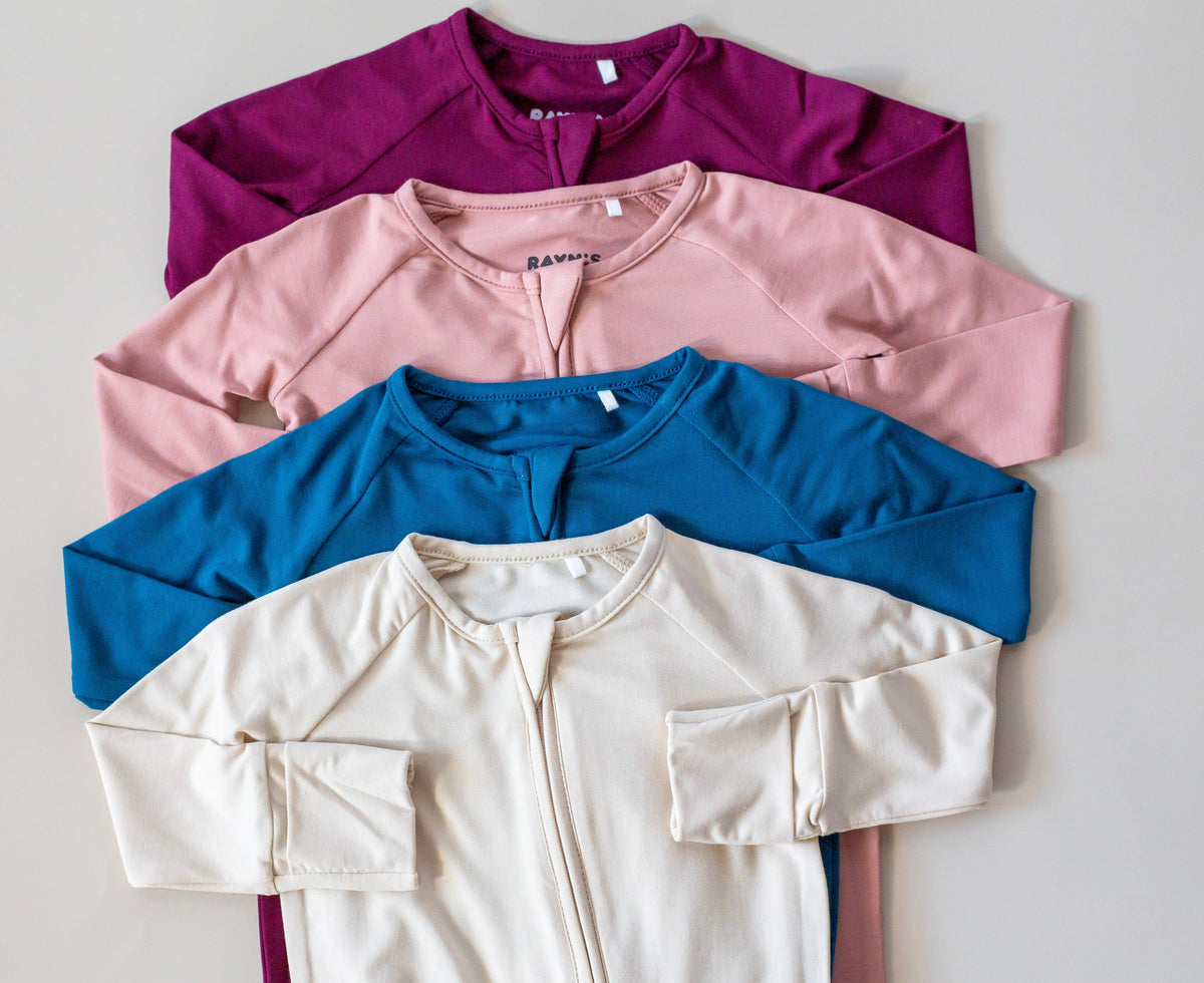 Solid Bamboo Baby Onesies | Soft & Breathable Bodysuit